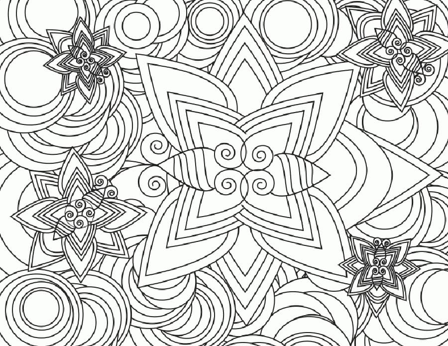 Mandalas Abstraits 131